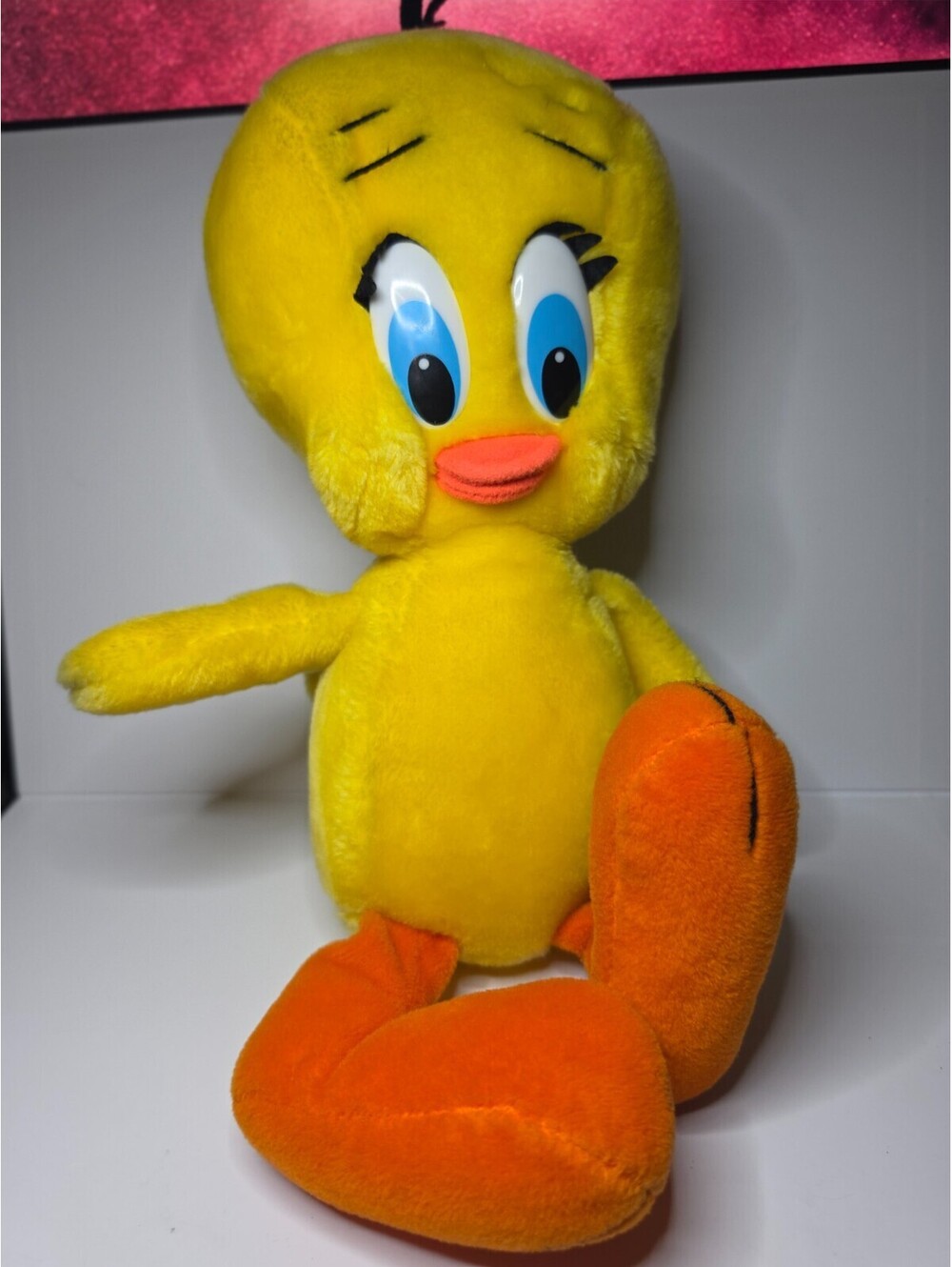 Vintage Looney Tunes Tweety Bird Plush Stuffed Animal